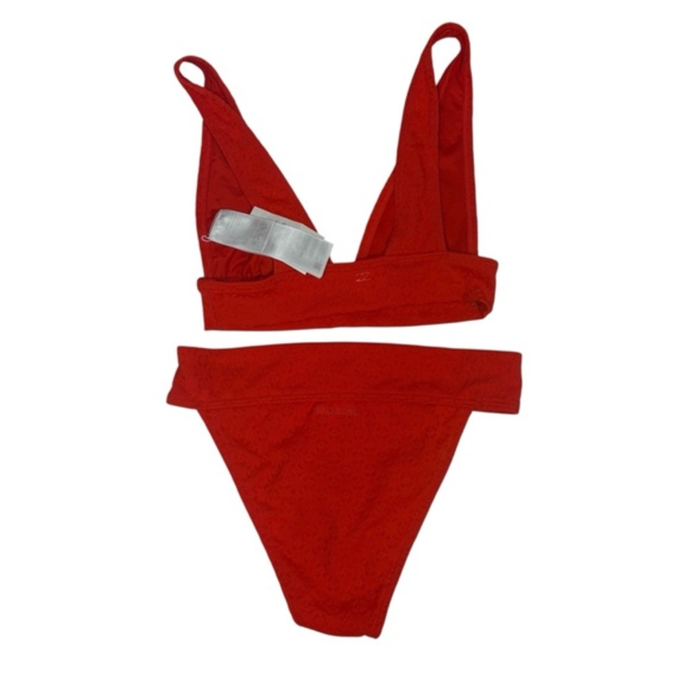 BILLABONG NWT Good Vibes Remi Swim Top Bikini‎ Bottoms Set S M $130 - Picture 7 of 7